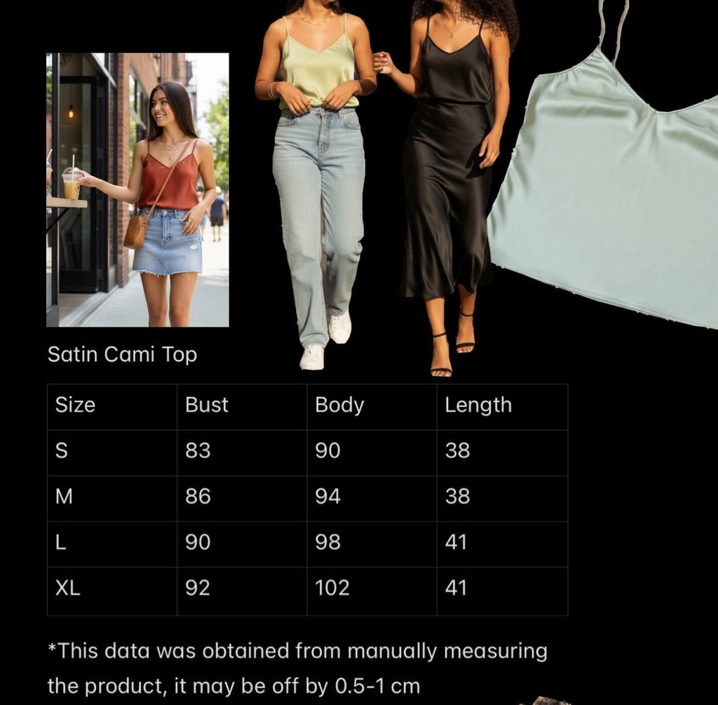 Satin Cami Top