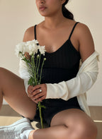 Everlight Pleated Shirt - Elegant Women's Pleated Shirt (Made in Mauritius)