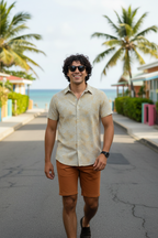Printed Linen Shirt