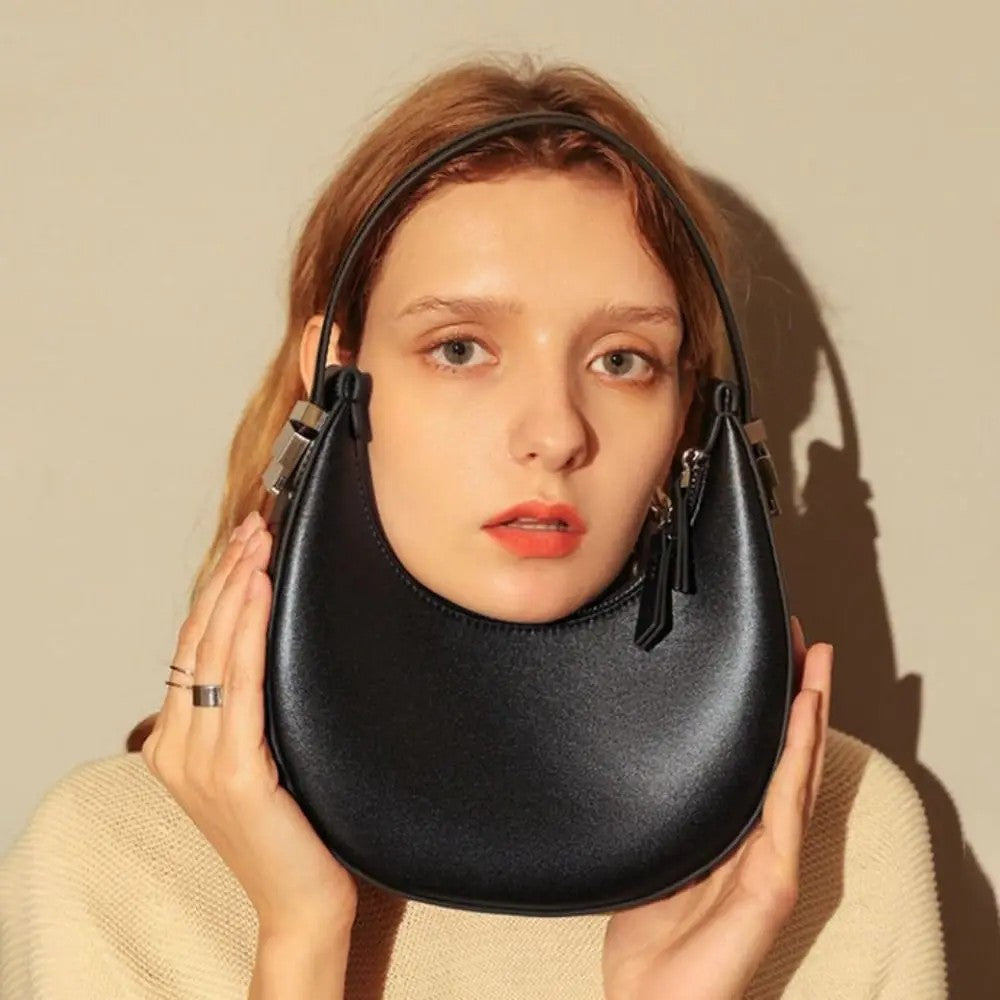 Soft Arc Shoulder Bag