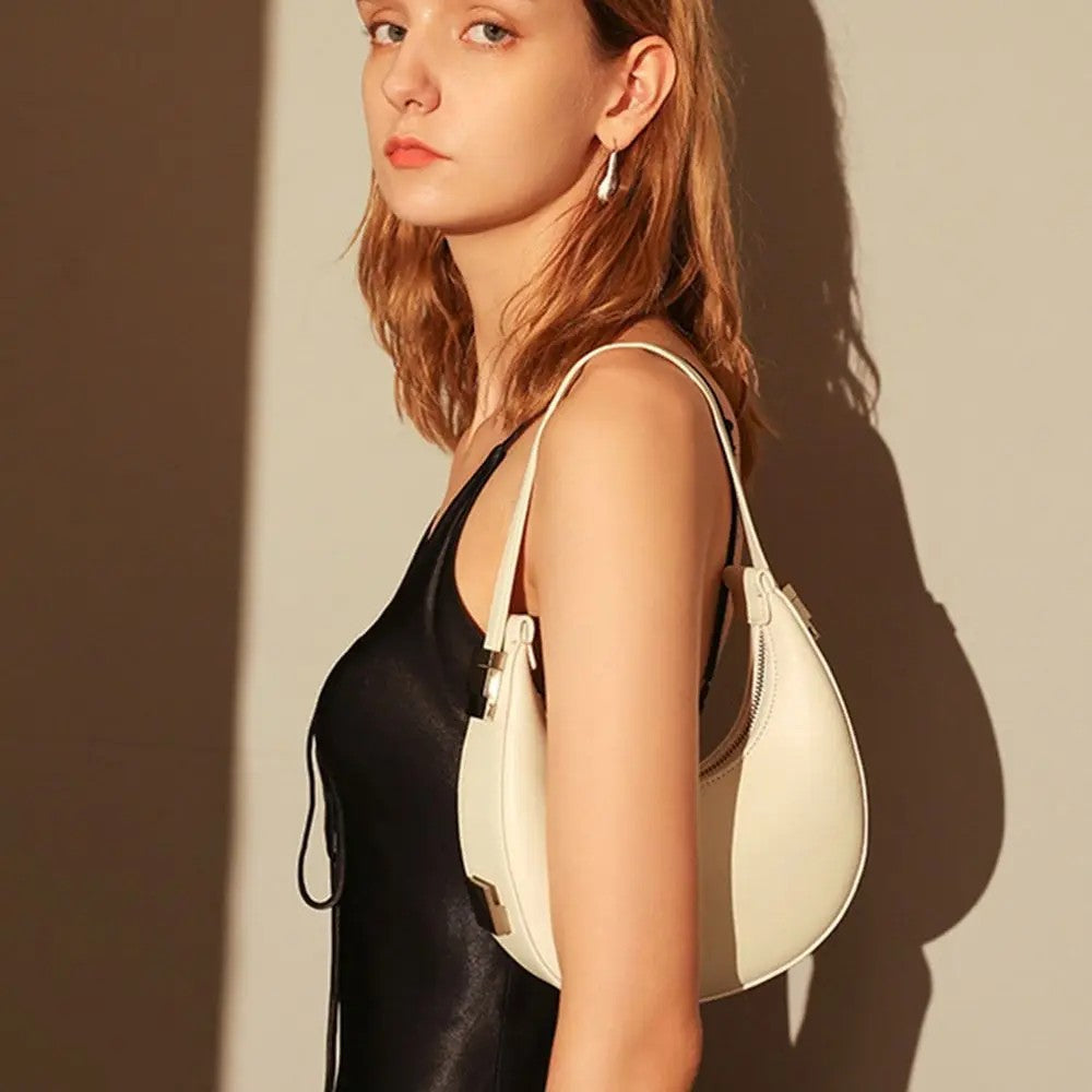 Soft Arc Shoulder Bag