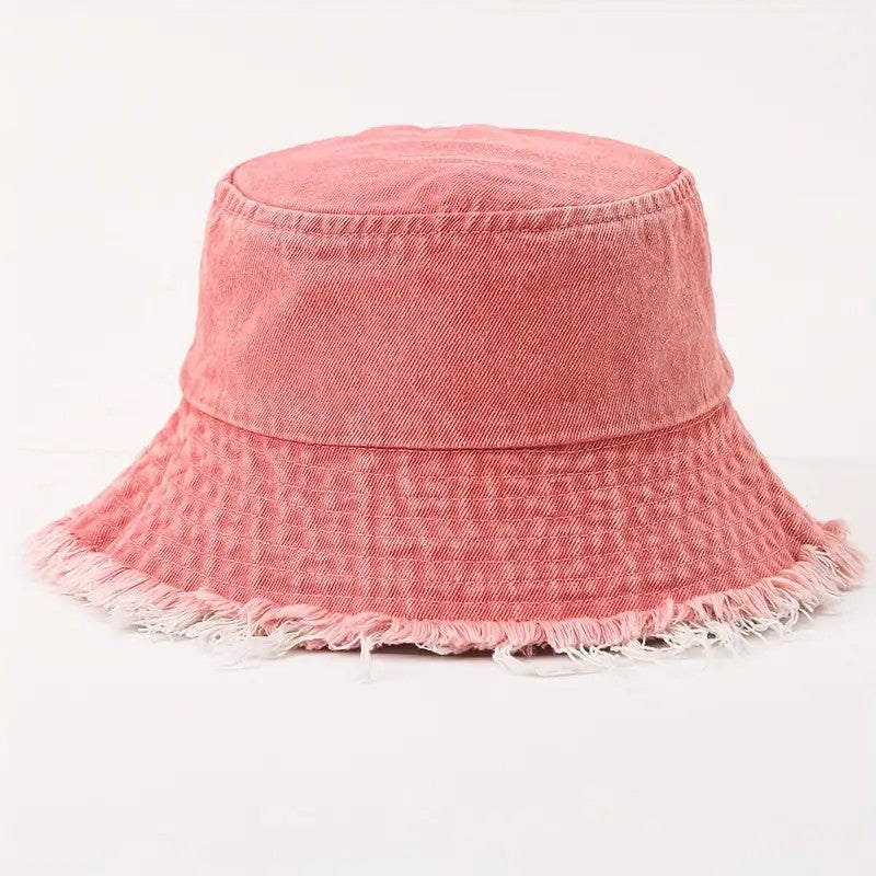 Lightweight Denim Bucket Hat- Everyday Sun Protection & Effortless Style