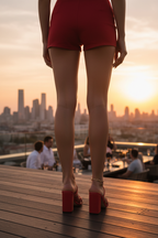 Back View Rooftop