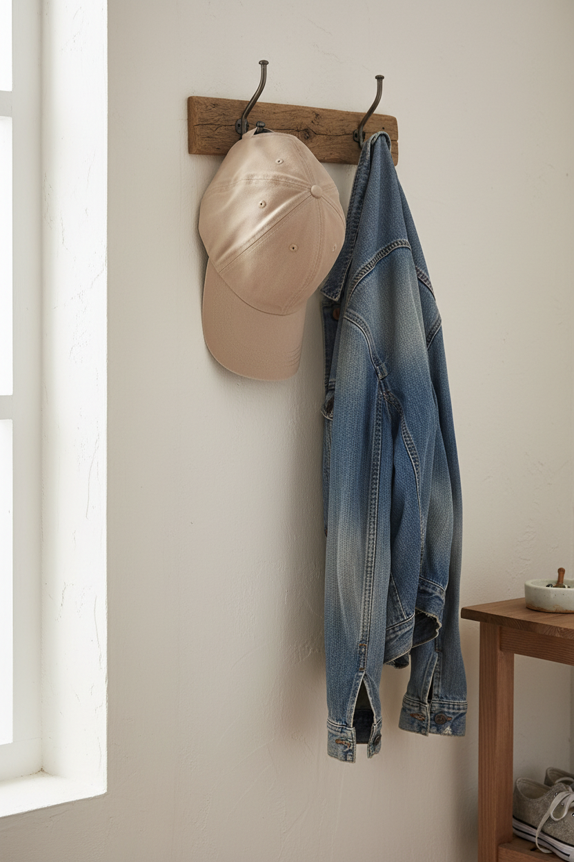 Beige Cap Wall Hook