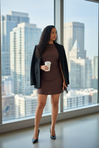 Black Blazer City View
