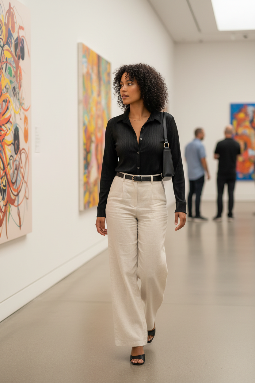 Black Shirt Art Gallery