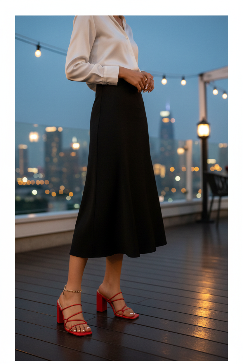 Black Skirt Rooftop