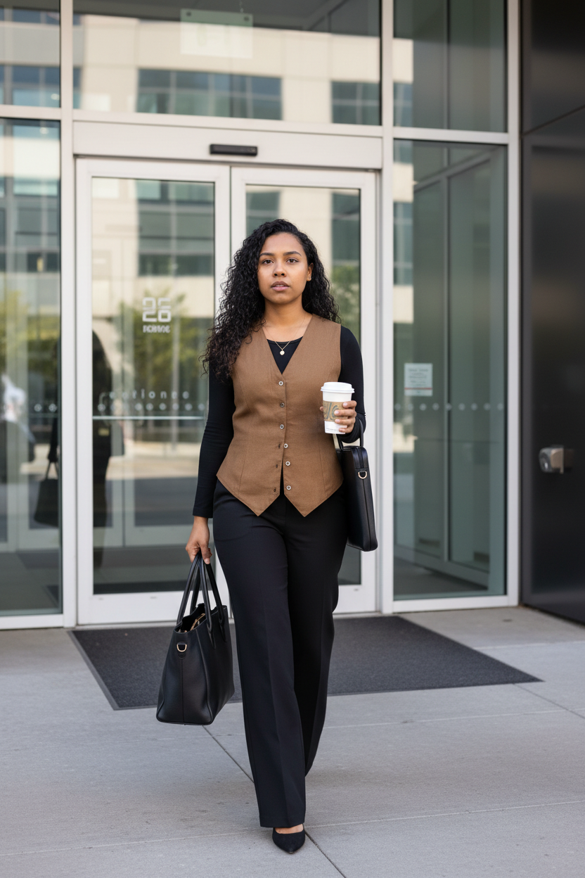 Brown Vest Office