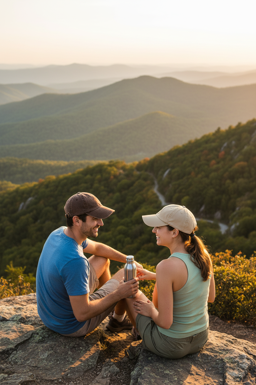 Couple Rest Overlook