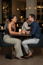 Dinner Date - Tight Bun Natural
