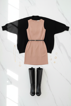 Flat Lay Cardigan Rose