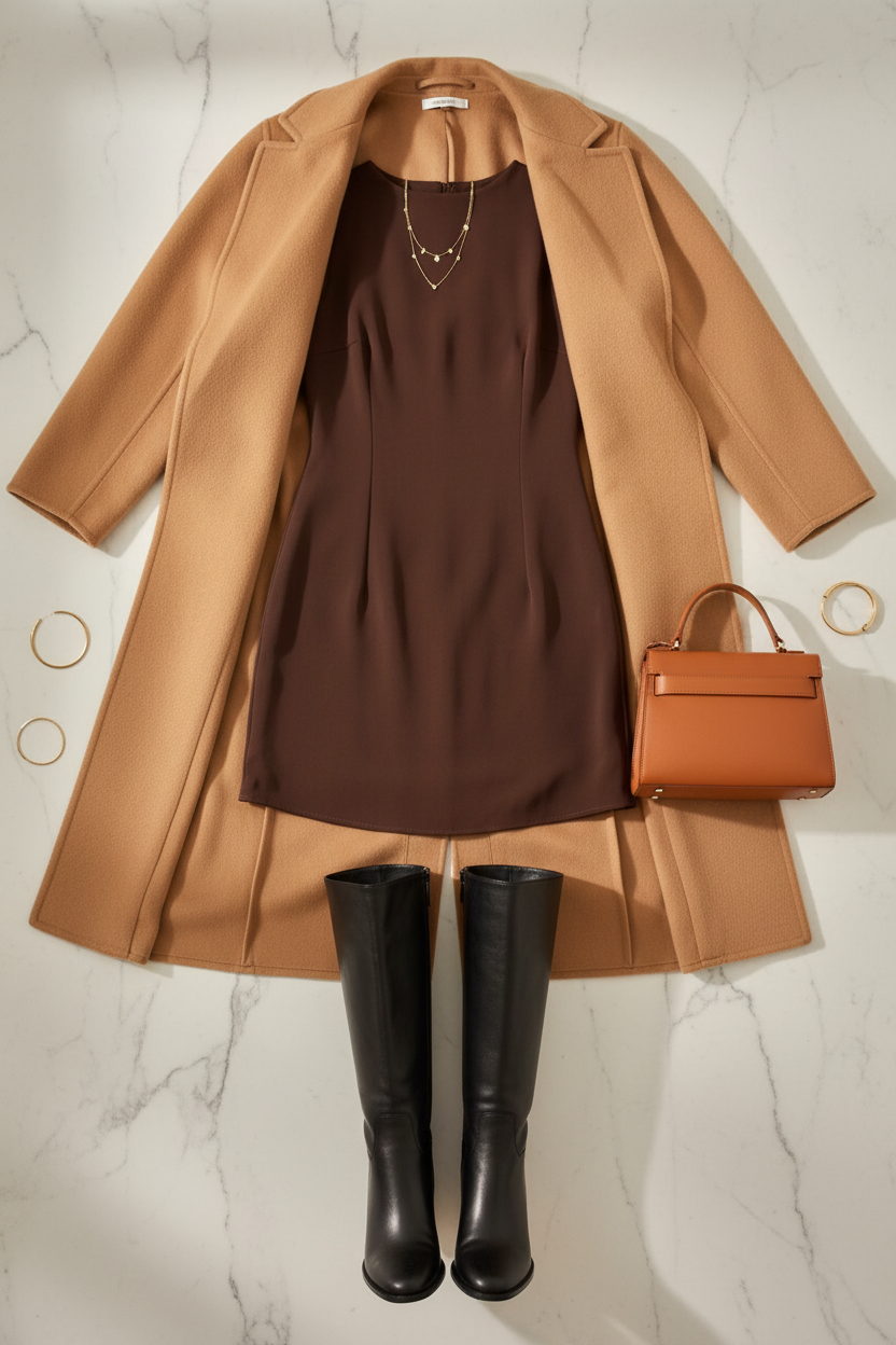 Flat Lay Coat