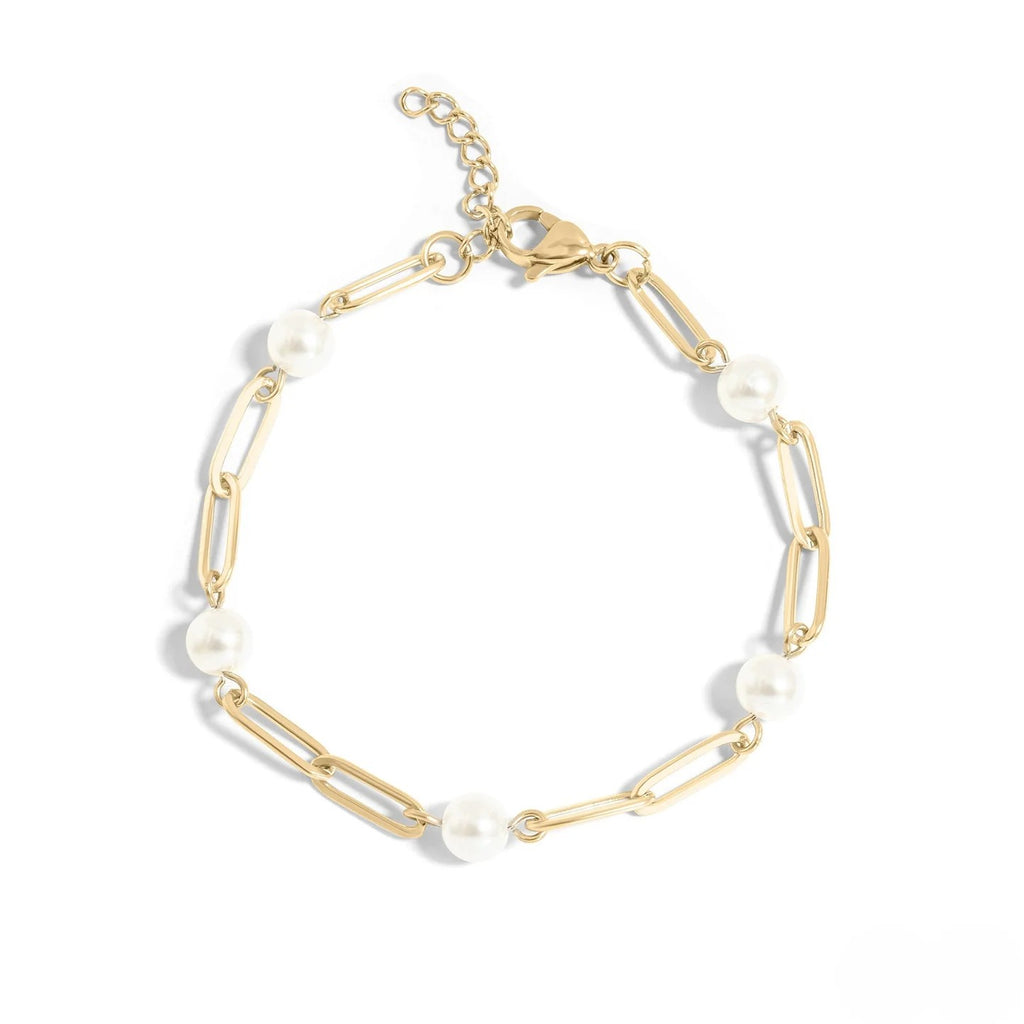 Pearly Chain Bracelet