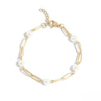 Pearly Chain Bracelet