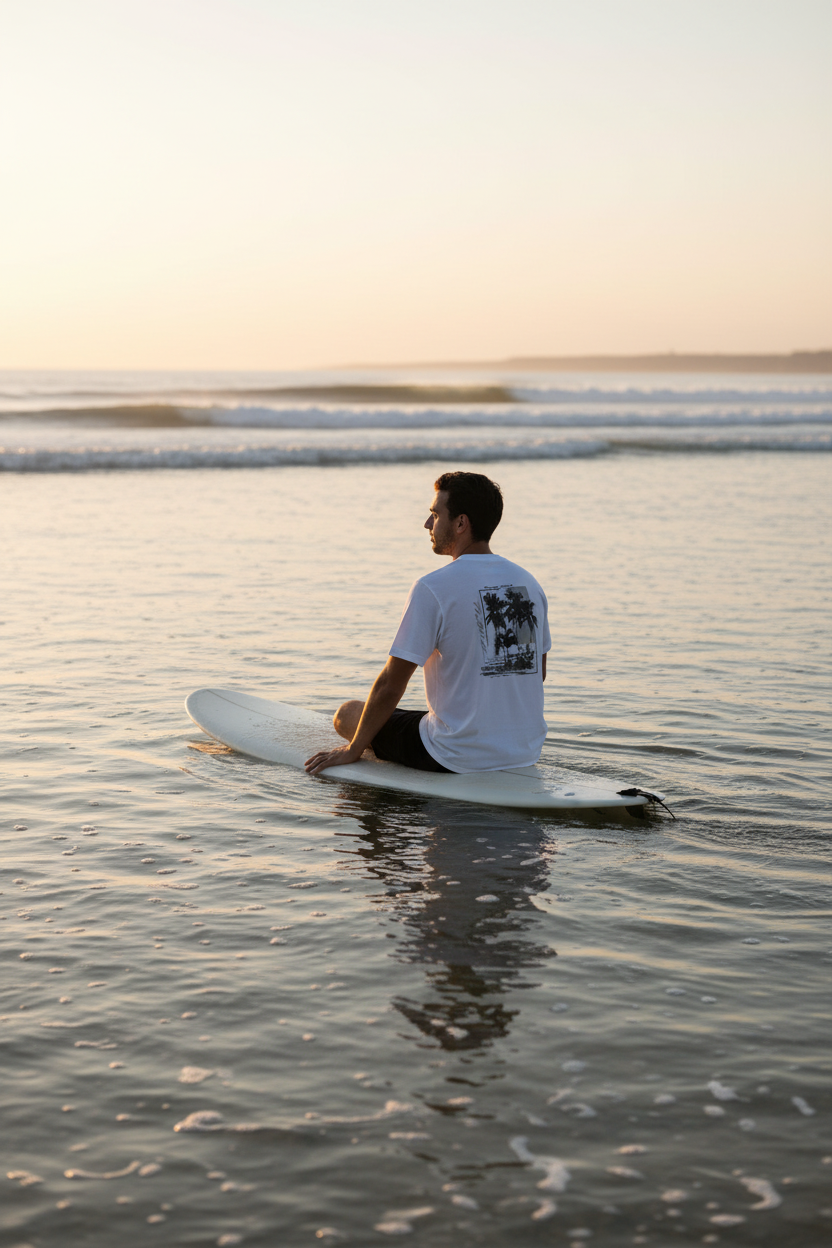 Man surfing