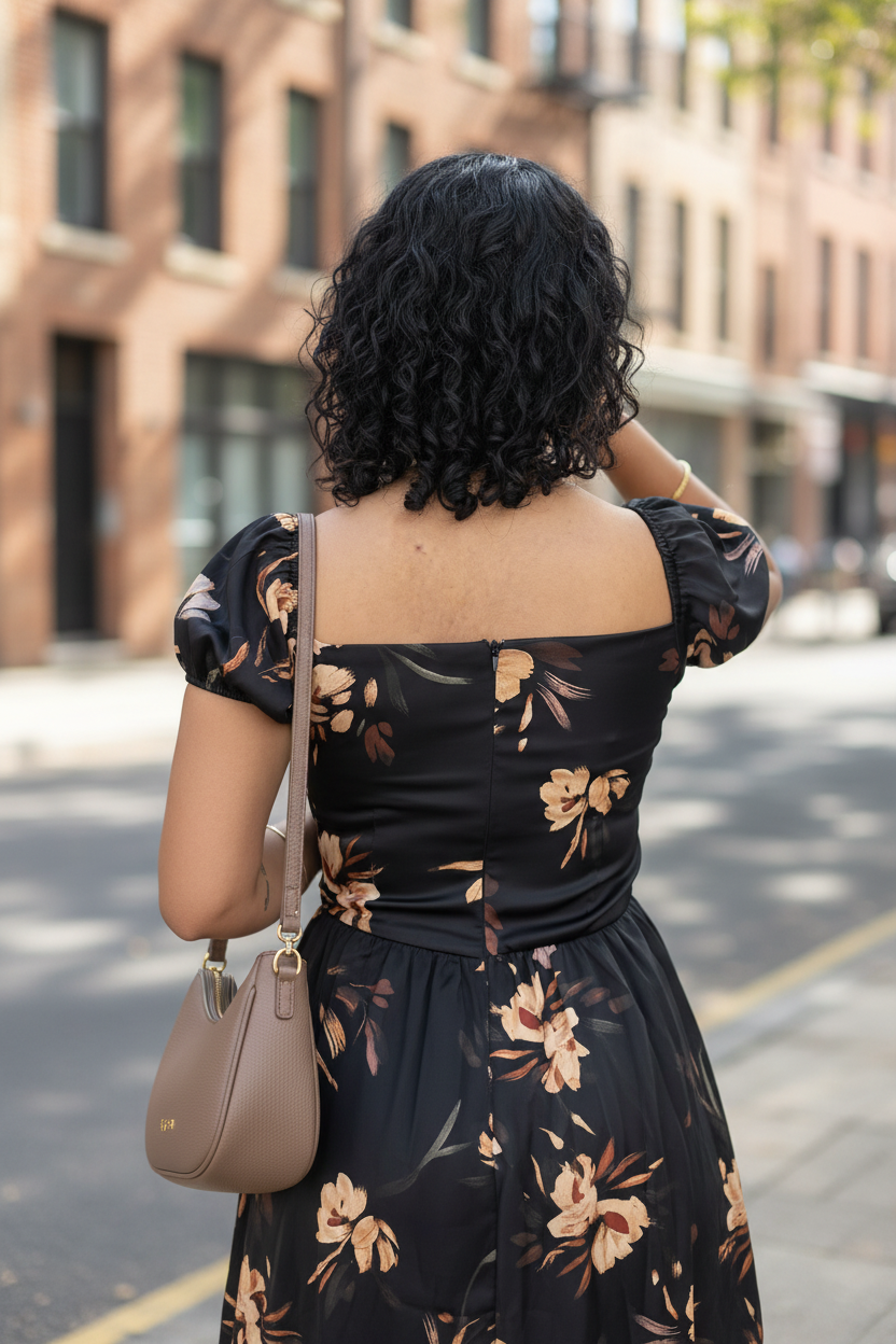Midnight Blossom back detail