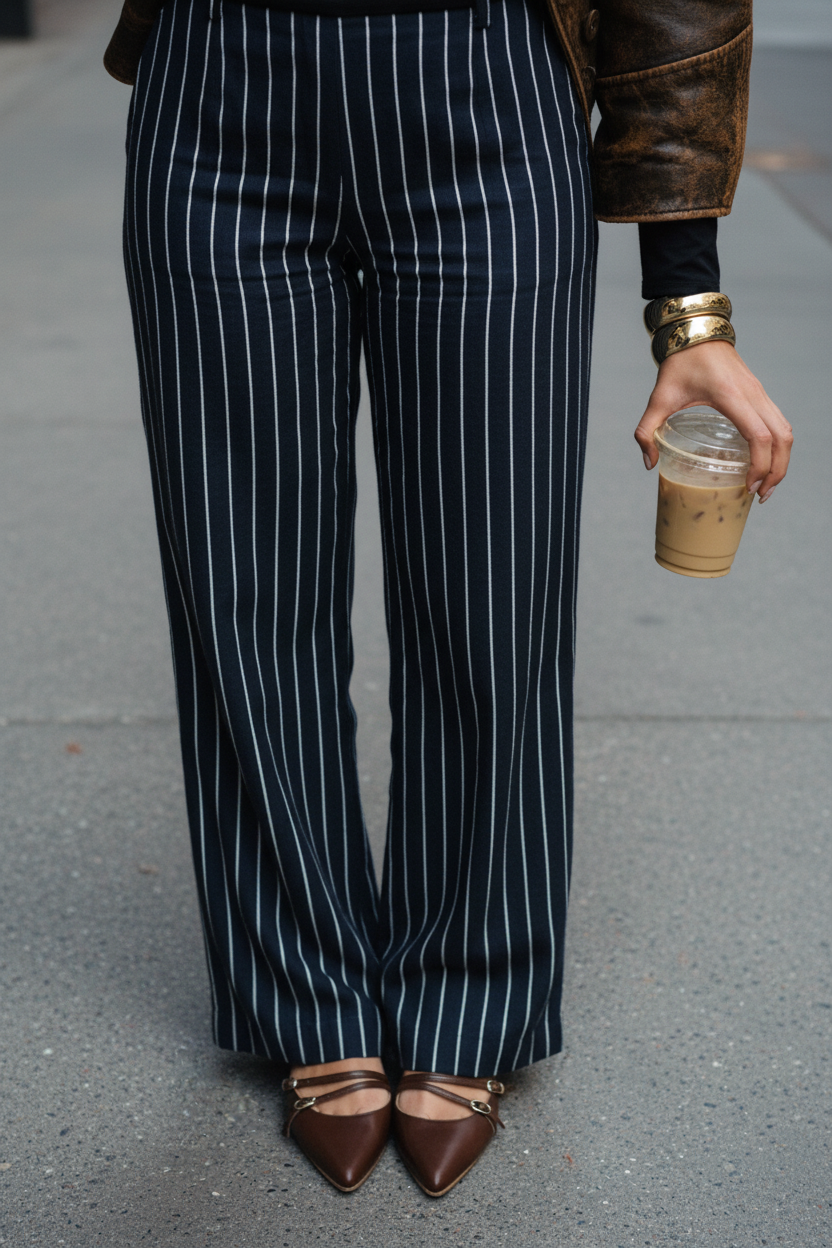 Navy - Ankle Iced Coffee