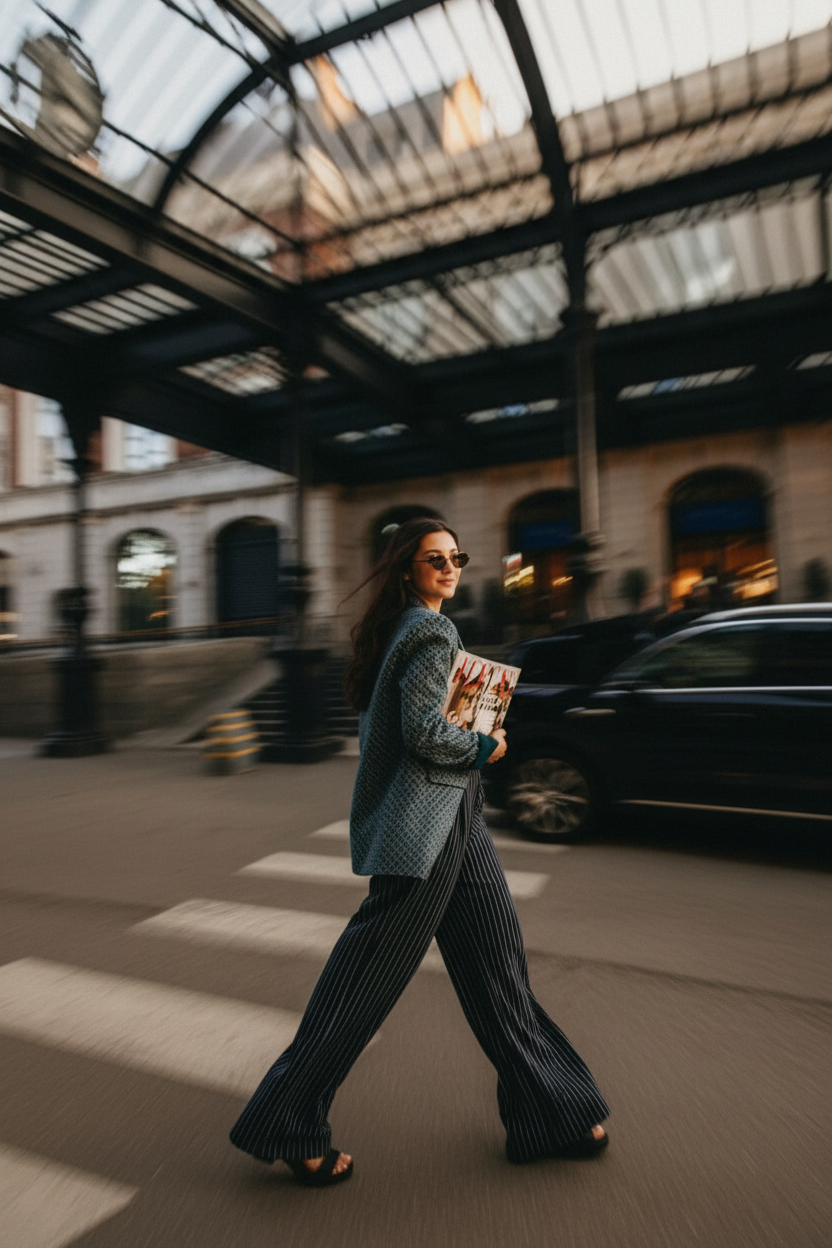 Navy - City Walk Blur
