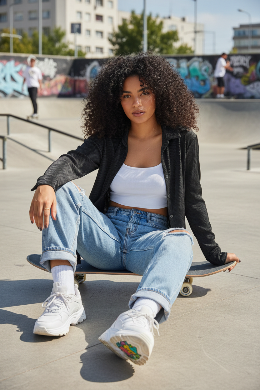 Oversized Shacket Style