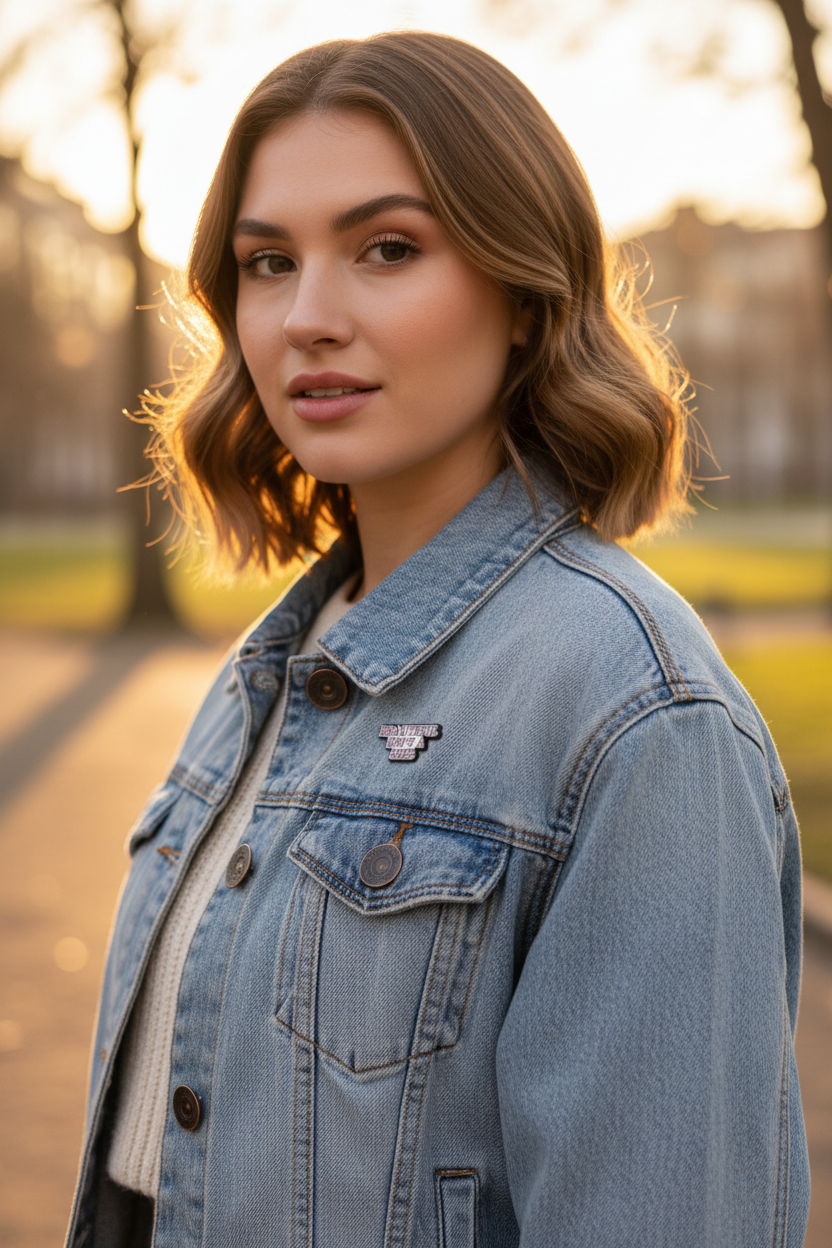 Pin on denim jacket lifestyle
