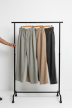 Pinstripe Pants Rack Motion Blur