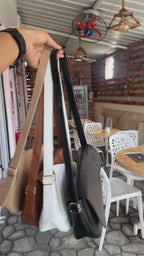 Minimalist Curved Shoulder Bag