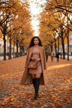 Rose Coat Boots