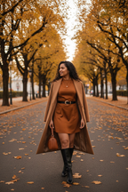 Rust Coat Boots