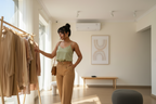Sage - Camel Trousers
