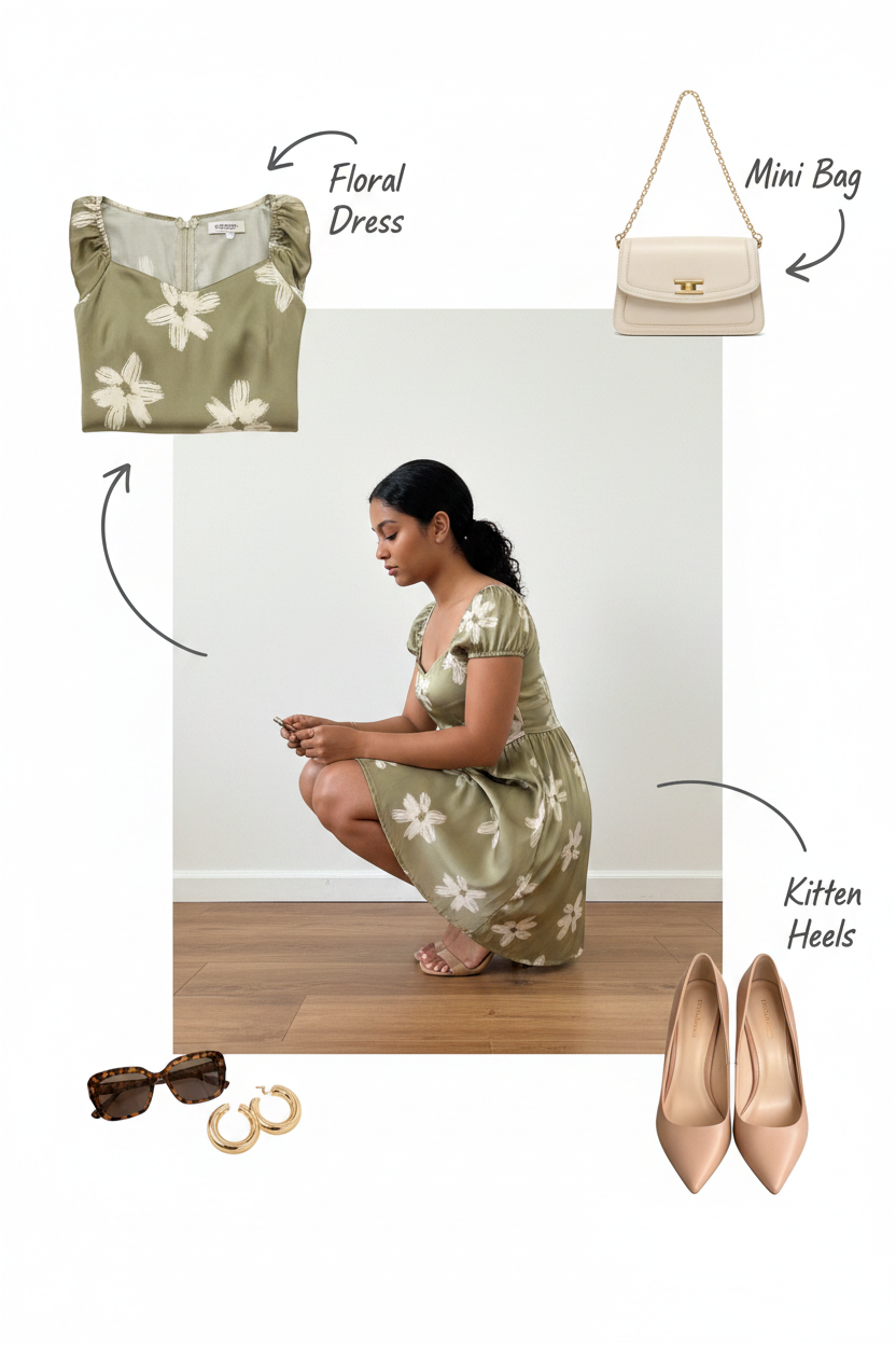 Sage Green - Editorial Collage