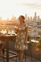 Sage Green - Rooftop Golden Hour
