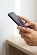 Silver Ring Phone