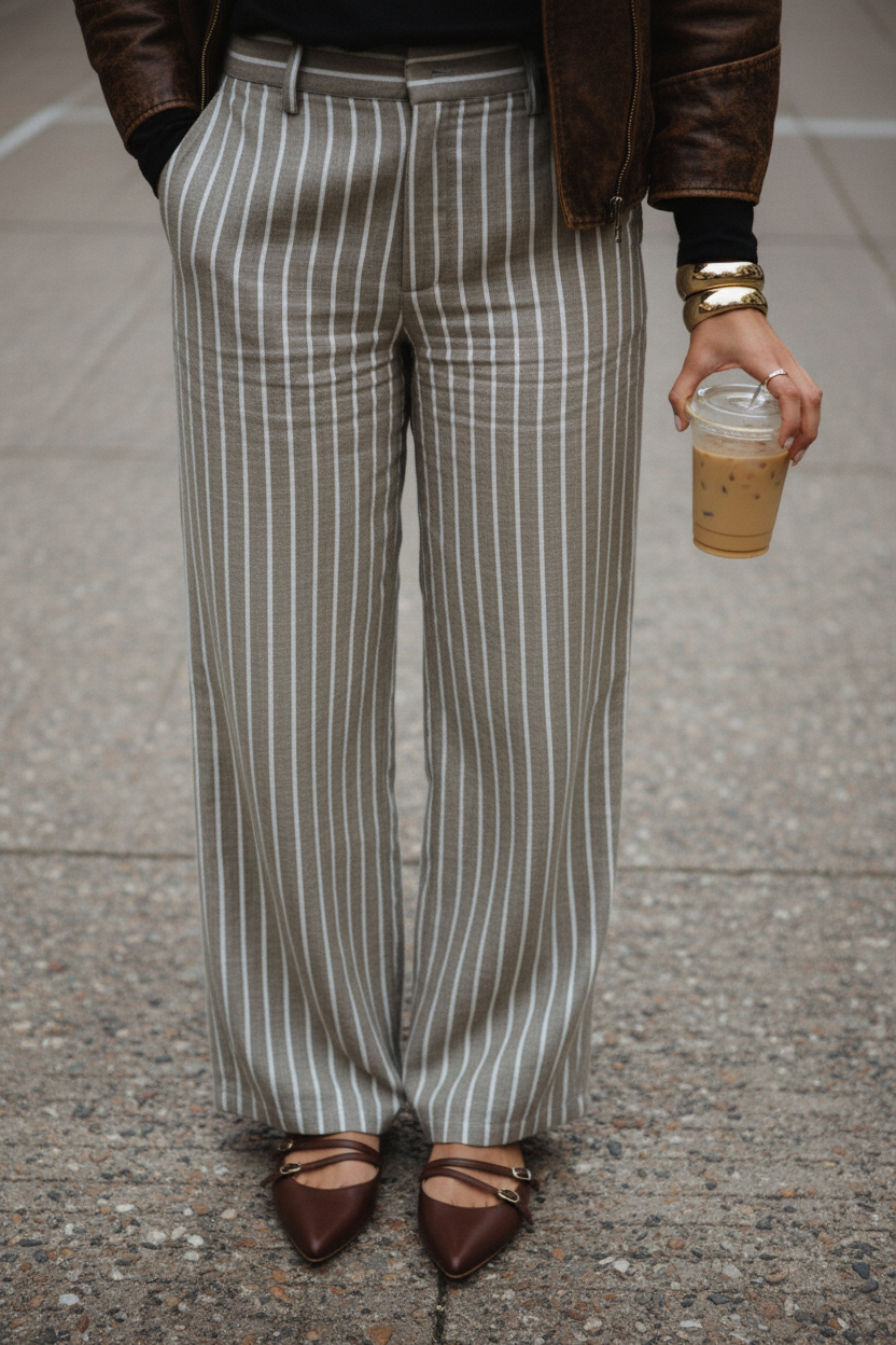 Taupe - Ankle Iced Coffee