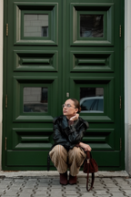 Taupe - Green Door