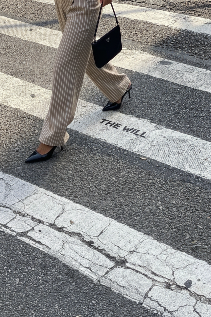 Taupe - Zebra Crossing