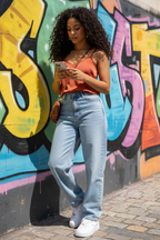 Terracotta - Baggy Denim