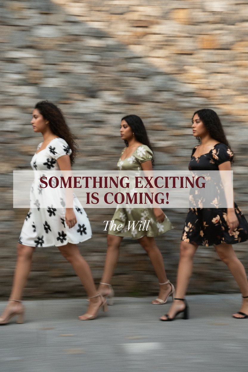 The Will - Three Girls Motion Blur Campaign