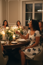 White & Black - Evening Dinner Party