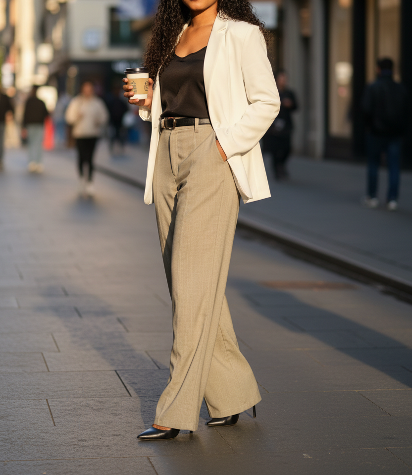 White Blazer Street